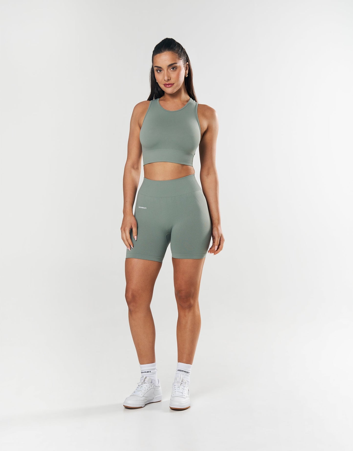 SL Seamless Midi Biker Shorts - Blue