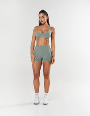 Seamless Mini Biker Shorts - Blue