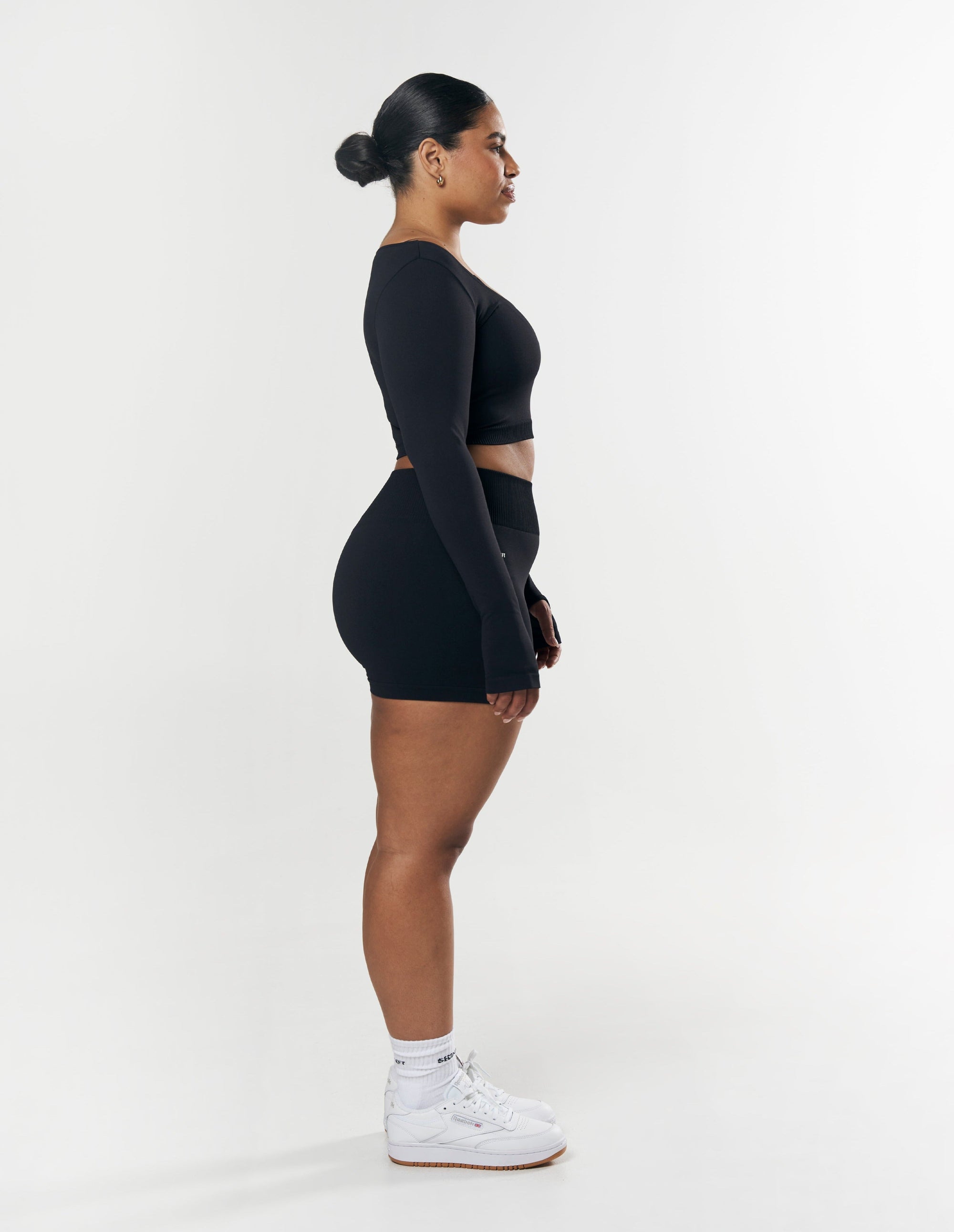 SL Seamless Mini Biker Shorts - Black